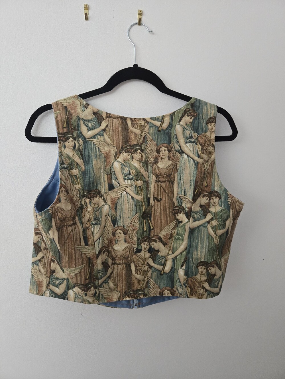 Handmade Angel Patterned Vest - Picture 3 of 3